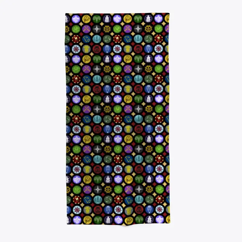 CCC Solid Pattern - Towel