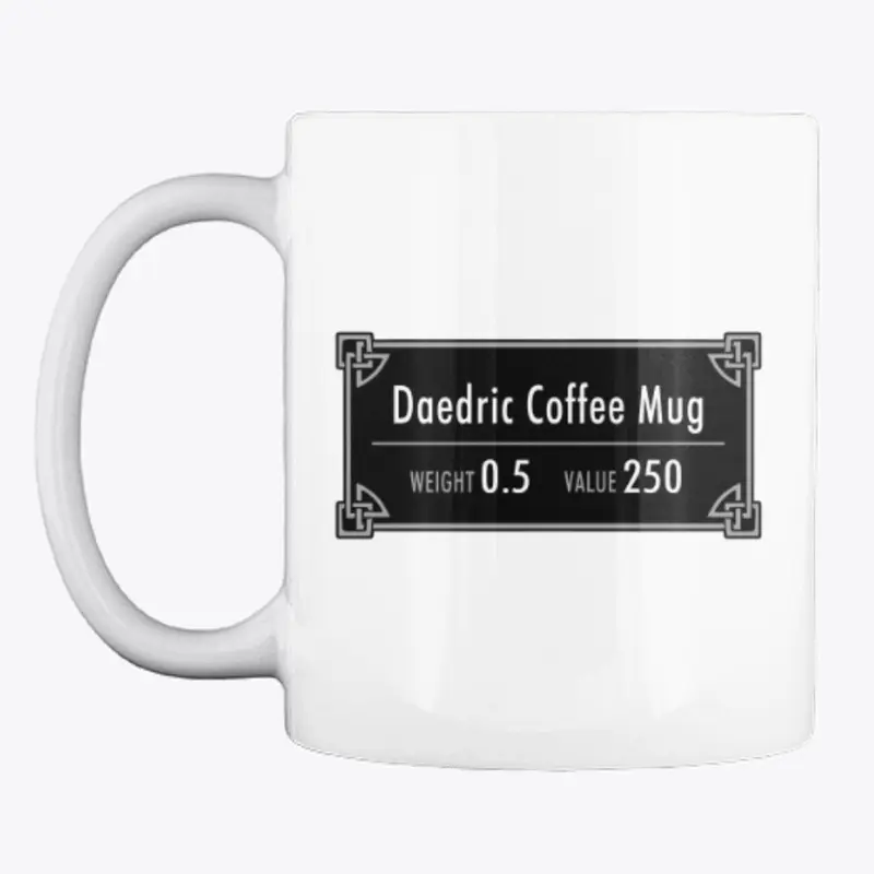 Daedric Coffee Mug Item - Coffee Mug