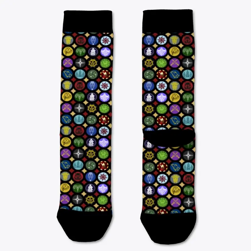 CCC Solid Pattern - Socks