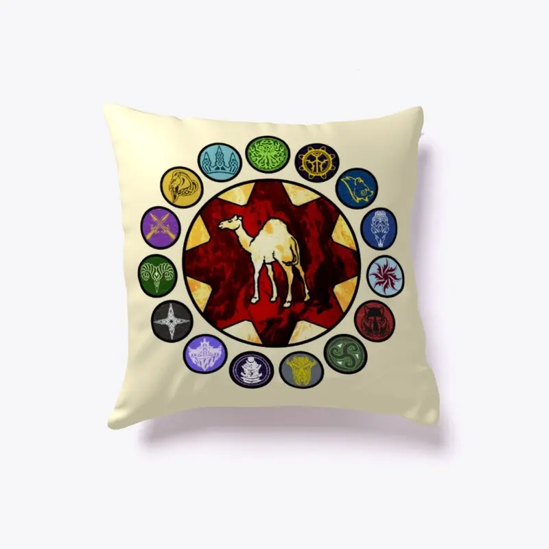 Curating Curious Curiosities - Pillow