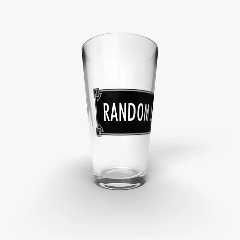 Random Leveled Liquid - Pint Glass